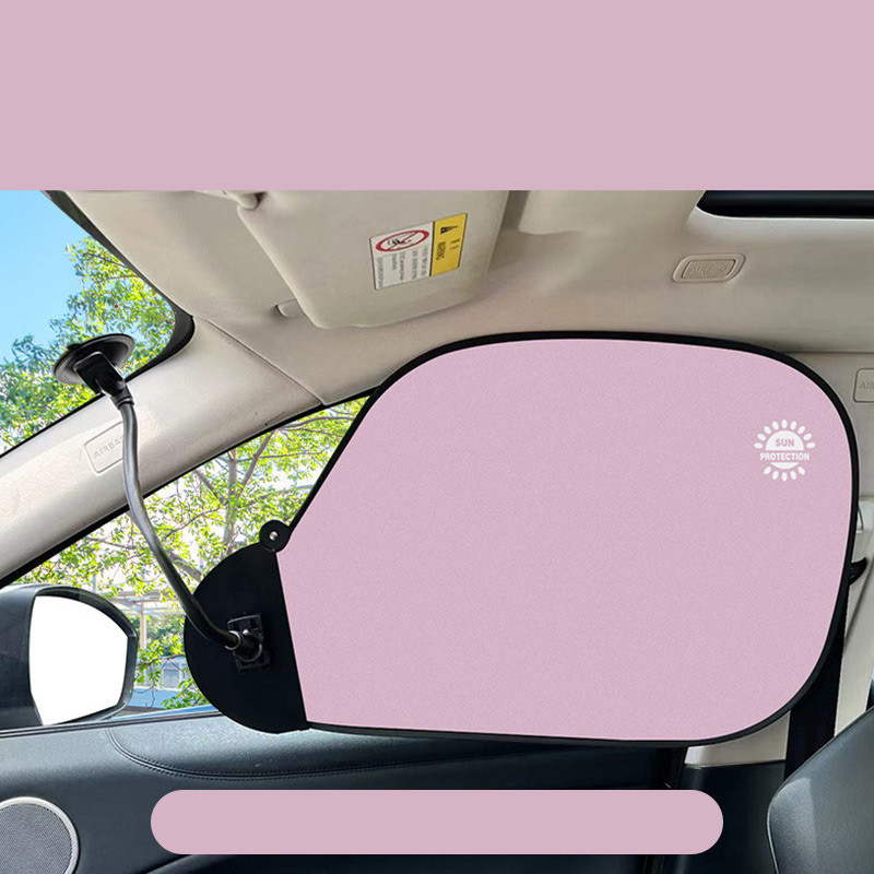 Фото Сонцезахисний козирок для автомобіля (на присосці) (0.58x0.36m) (Pink) на vchehle.ua