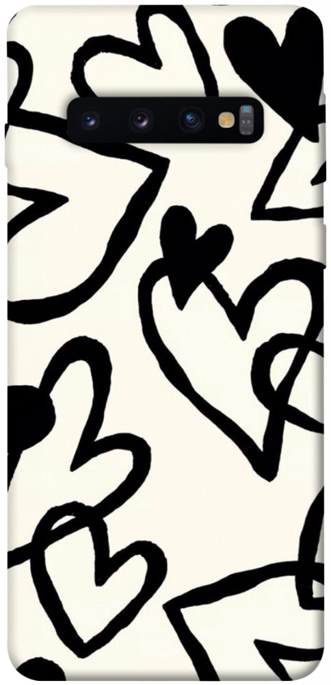 

Чехол Black heart для Galaxy S10 (2019) 1098283