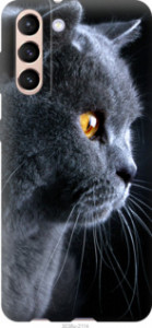 Чехол Красивый кот для Samsung Galaxy S21