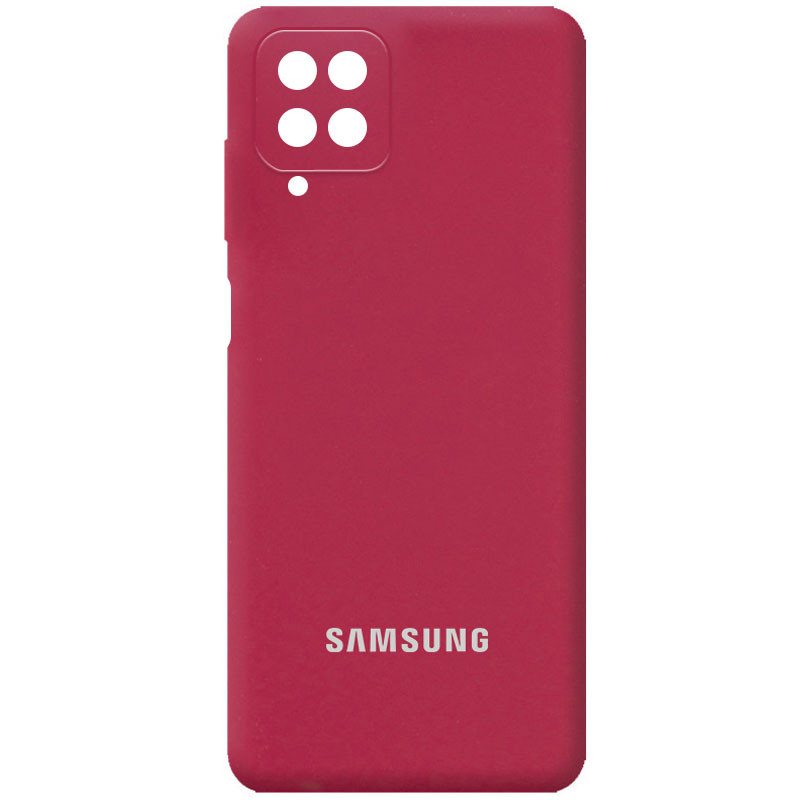 

Чохол Silicone Cover Full Camera (AA) Samsung Galaxy A22 4G / M32 (Червоний / Rose Red) 1175738