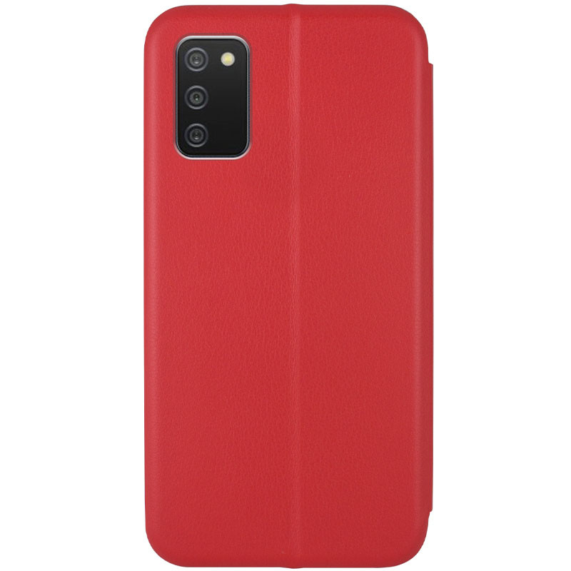 Фото Шкіряний чохол-книжка Classy на Samsung Galaxy A02s (Червоний) в маназині vchehle.ua