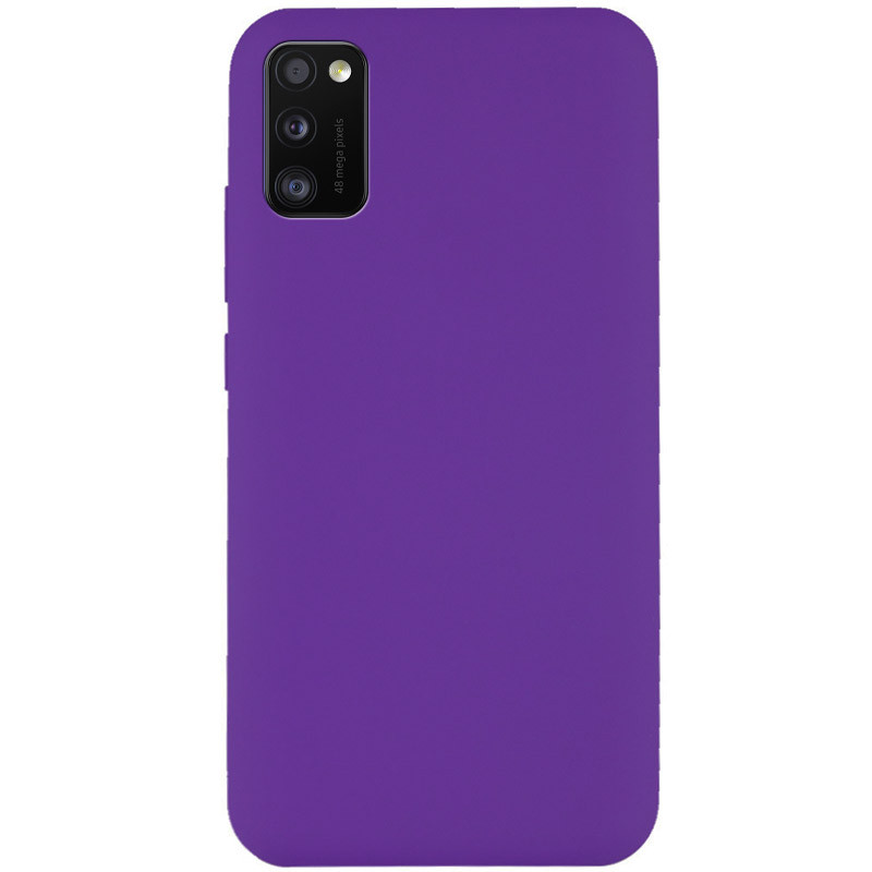 

Чохол Silicone Cover Full without Logo (A) на Samsung Galaxy A41 (Фіолетовий / Purple) 927619