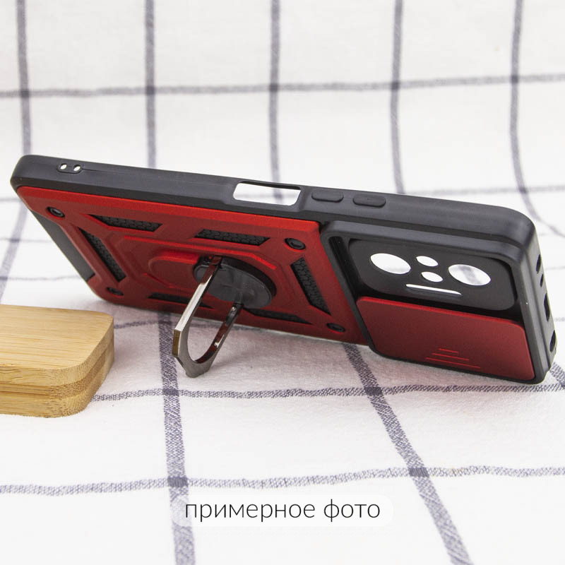 Купить Ударопрочный чехол Camshield Serge Ring для Xiaomi Redmi A5 (Europe version) (Красный) на vchehle.ua