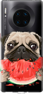 

Чехол Мопс и арбуз для Huawei Mate 30 Pro 874949