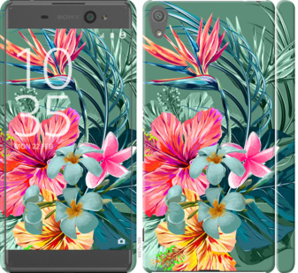 

Чехол Тропические цветы v1 для Sony Xperia XA 845064
