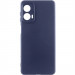 Чехол Silicone Cover Lakshmi Full Camera (AA) для Motorola Moto G85 (Синий / Midnight Blue)