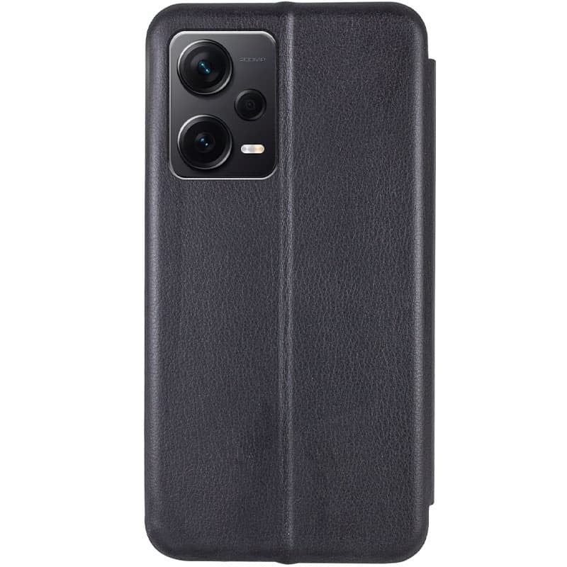 Фото Кожаный чехол (книжка) Classy для Xiaomi Poco X5 5G / Note 12 5G (Черный) на vchehle.ua