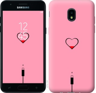 

Чехол Подзарядка сердца1 для Samsung Galaxy J3 2018 730043