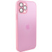 Фото Чохол TPU+Glass Sapphire matte case на Apple iPhone 13 Pro (6.1") (Chanel Pink) на vchehle.ua
