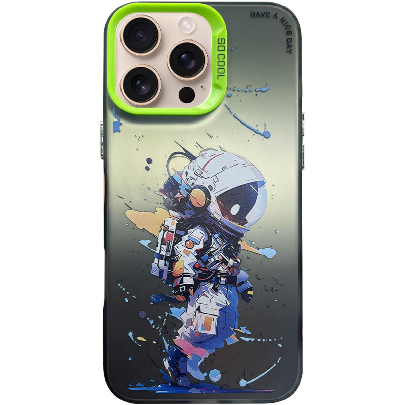 Чохол TPU+PC So Cool на Apple iPhone 16 Pro Max (6.9") (Astronaut)