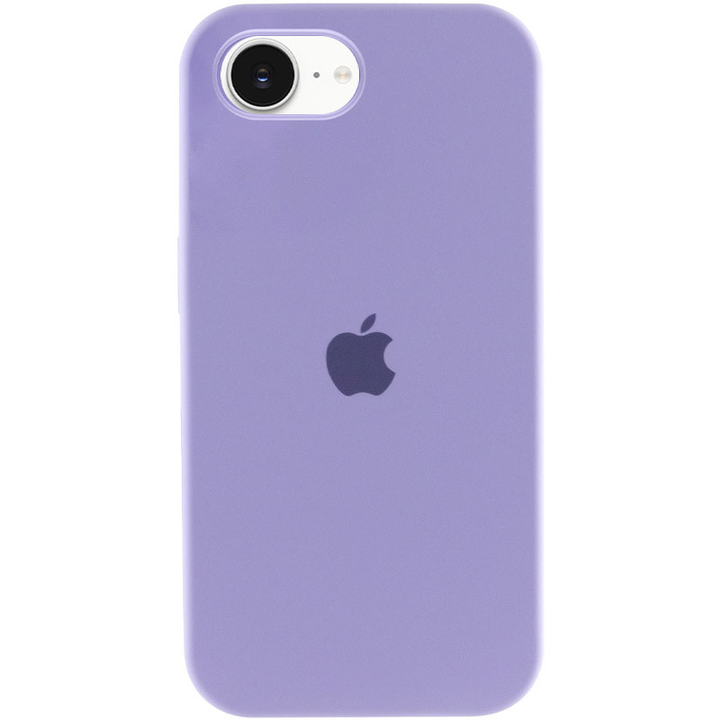 Чехол Silicone Case Full Protective (AA) для Apple iPhone 16e (6.1") (Сиреневый / Dasheen)