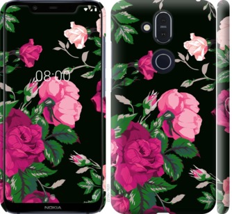 

Чехол Розы на черном фоне для Nokia 8.1 764320