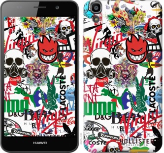 

Чохол Many different logos на Huawei Honor 7i 702031