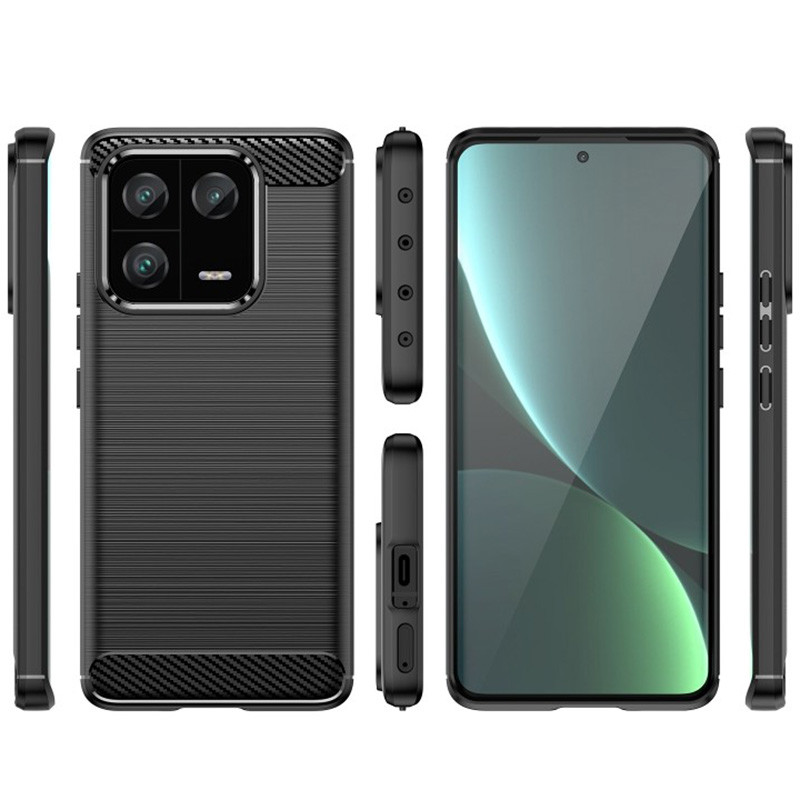 Фото TPU чохол Slim Series на Xiaomi 13 Pro (Чорний) на vchehle.ua