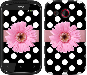 

Чехол Горошек 2 для HTC Desire C A320e 150652