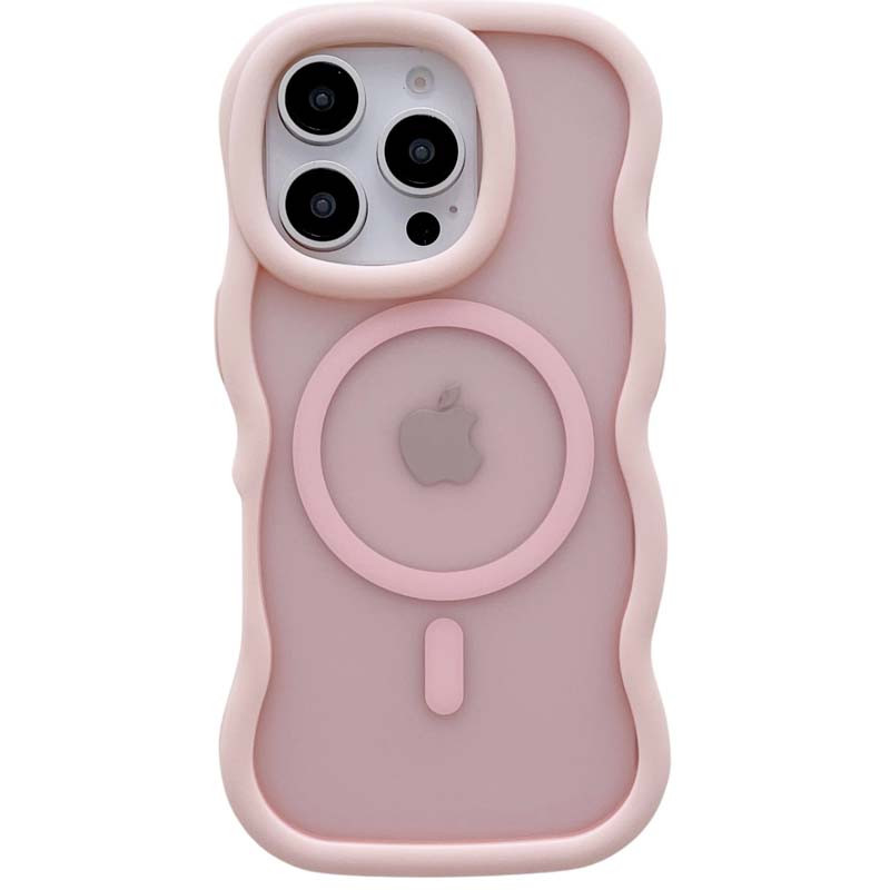 Чохол TPU+PC Undine with Magnetic Safe на Apple iPhone 16 Pro Max (6.9") (Pink) в магазині vchehle.ua