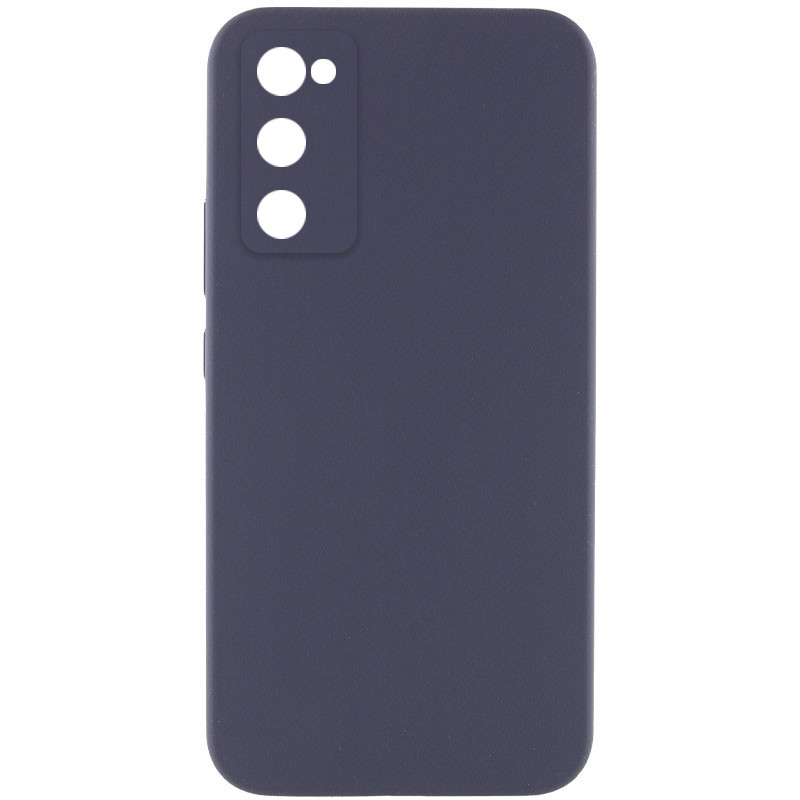 Чехол Silicone Cover Lakshmi Full Camera (AAA) для Samsung Galaxy S20 FE (Серый / Dark Gray)