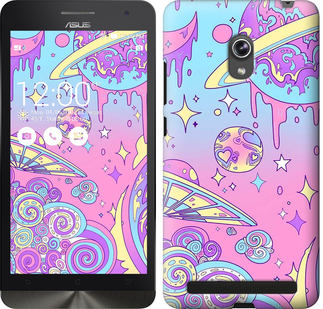 

Чохол Рожева галактика на Asus ZenFone 6 A600CG 633620