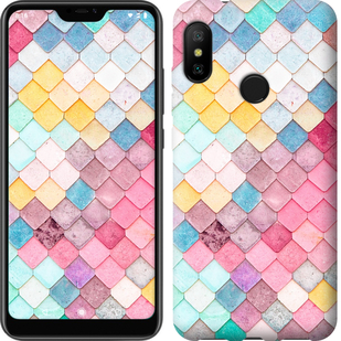 

Чехол Красочная черепица для Xiaomi Mi A2 Lite 670147
