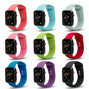 Уценка Силиконовый ремешок для Apple Watch 38/40/41/42mm(ser.10)