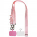 Шнурок широкий с двумя креплениями (2см) 140см (Pink)