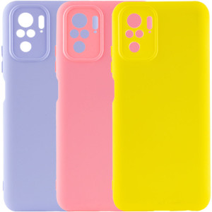 Чехол Silicone Cover Full Camera without Logo (A) для Xiaomi Redmi Note 10
