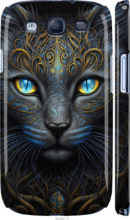 Чохол Узорчата кішка на Samsung Galaxy S3 i9300