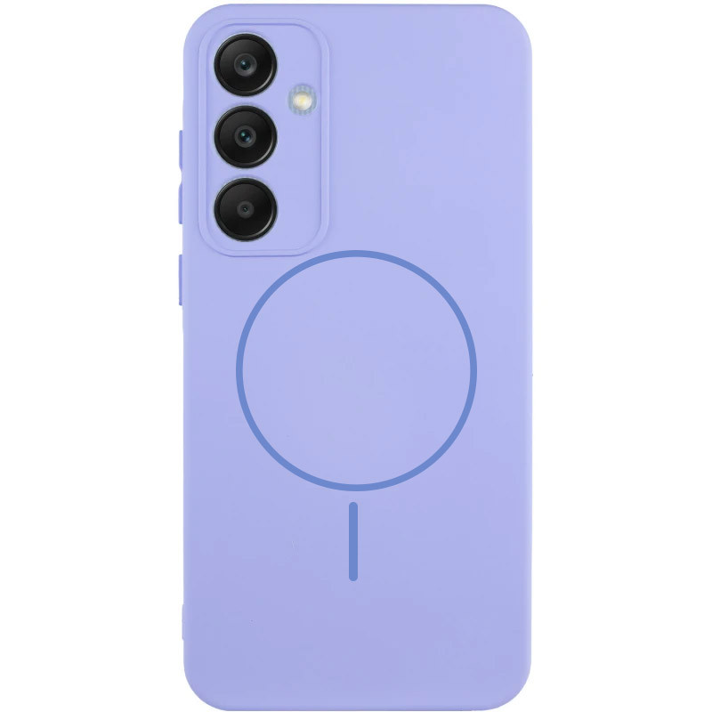 Чохол Silicone Cover Lakshmi Full Camera (AA) with MagFit на Samsung Galaxy S25+ (Бузковий / Dasheen)