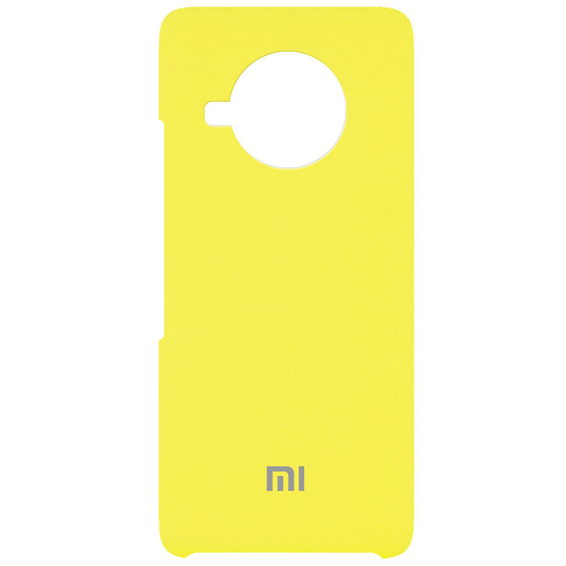 Чохол Silicone Cover (AAA) на Xiaomi Mi 10T Lite / Redmi Note 9 Pro 5G (Жовтий / Bright Yellow)