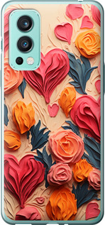 

Чехол Сердечки 3 для OnePlus Nord 2 1645683