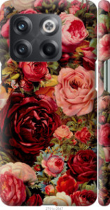 Чехол Цветущие розы для OnePlus 10T