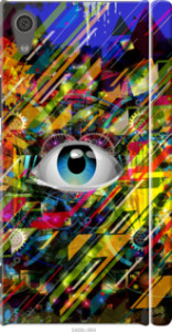 Чехол Абстрактный глаз для Sony Xperia XA1 G3112