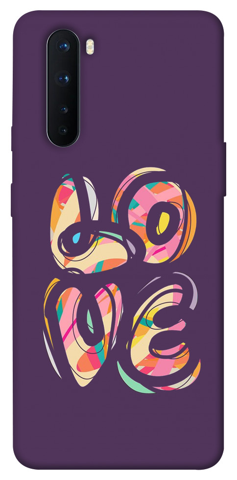 

Чехол Color love для OnePlus Nord 1104186