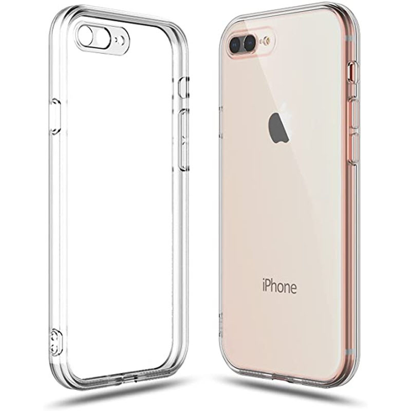TPU чехол Epic Transparent 1,5mm Full Camera для Apple iPhone 7 plus / 8 plus (5.5") (Бесцветный (прозрачный))