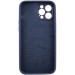 Чохол Silicone Case Full Camera Protective (AA) на Apple iPhone 12 Pro Max (6.7") (Темно синій / Midnight blue) в магазині vchehle.ua