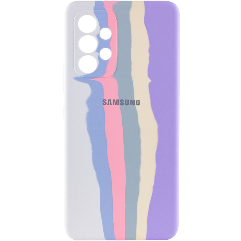 

Чохол Silicone Cover Full Rainbow на Samsung Galaxy A53 5G (Білий / Бузковий) 1482391