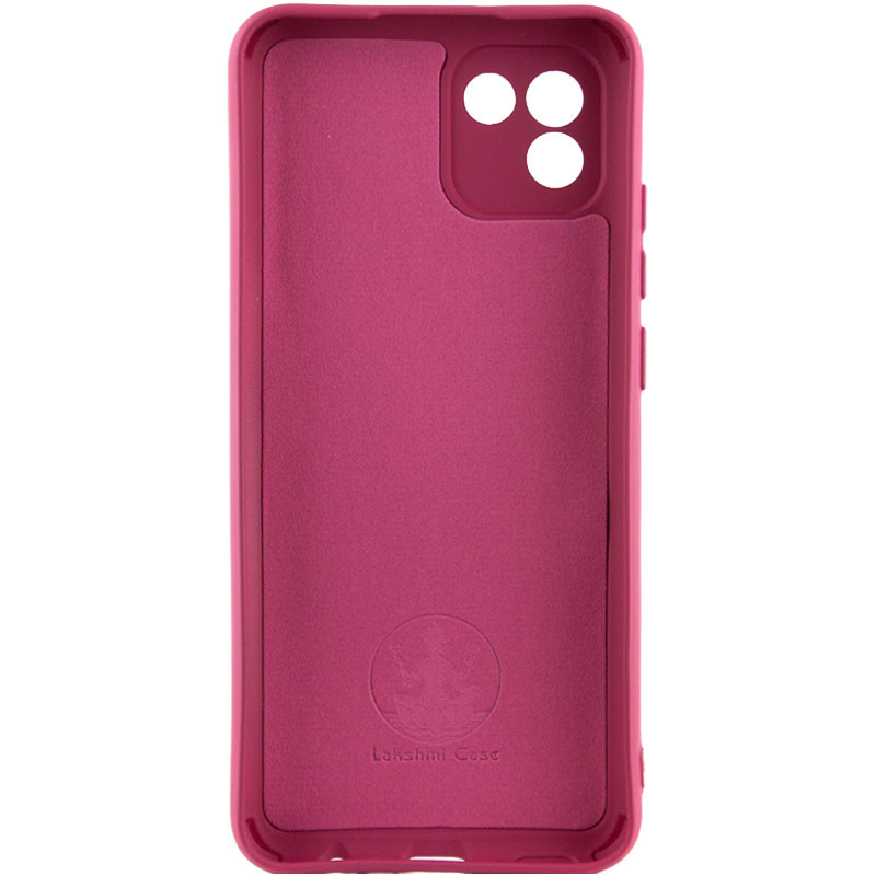 Фото Чехол Silicone Cover Lakshmi Full Camera (A) для Samsung Galaxy A03 (Бордовый / Marsala) на vchehle.ua