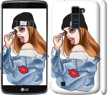 

Чохол Дівчина v3 на LG K10 / K410 842949
