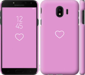 Чехол Сердце 2 для Samsung Galaxy J4 2018