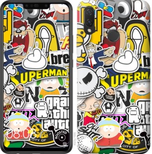 

Чехол Popular logos для Huawei Honor 8A 709886