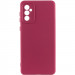 Чехол Silicone Cover Lakshmi Full Camera (AA) для Samsung Galaxy A36 5G (Бордовый / Marsala)