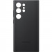 Фото Кожаный чехол Leather Case (AAA) для Samsung Galaxy S24 Ultra (Black) на vchehle.ua