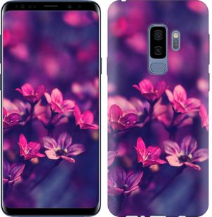 

Чехол Пурпурные цветы для Samsung Galaxy S9 Plus 631318