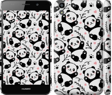 Чехол Панды для Huawei Y6