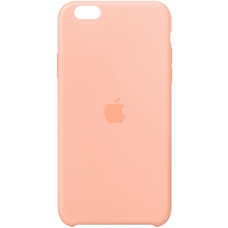 Чехол Silicone Case (AA) для Apple iPhone 6/6s (4.7") (Оранжевый / Grapefruit)