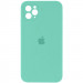 Чехол Silicone Case Square Full Camera Protective (AA) для Apple iPhone 11 Pro (5.8") (Бирюзовый / Turquoise)