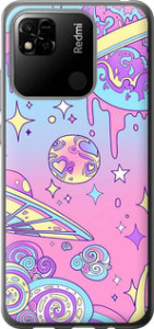 Чехол Розовая галактика для Xiaomi Redmi 10A
