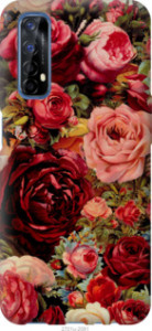 Чехол Цветущие розы для Realme 7