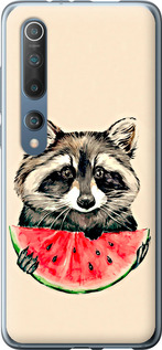 Чехол Енотик с арбузом для Xiaomi Mi 10