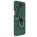 Фото Силіконова накладка Nillkin Camshield Silky на Samsung Galaxy Z Flip4 (Forest Green) на vchehle.ua